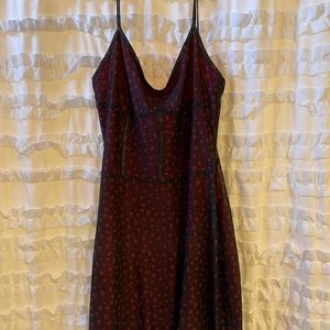 Tiger mist black and red heart dress